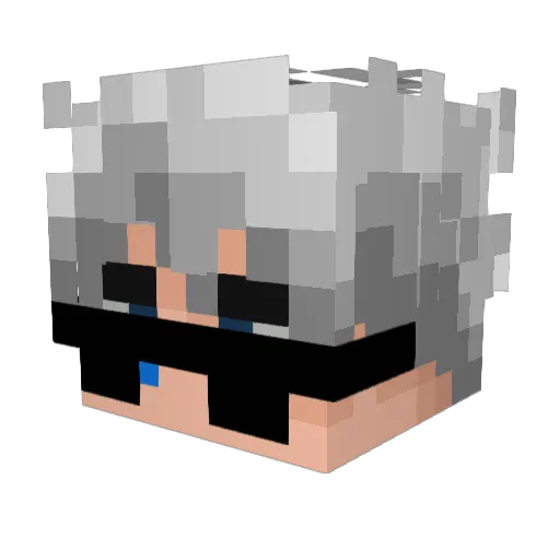 CycatyDeLapaso Minecraft avatar head, 3D render