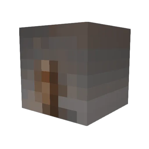 Cyckmeister Minecraft avatar head, 3D render