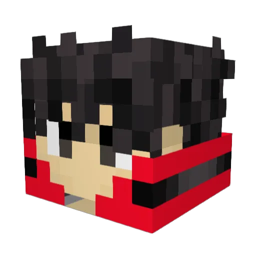Cyclonemaster5 Minecraft avatar head, 3D render