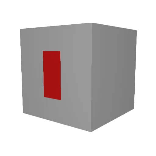 Cyclops_Byclops Minecraft avatar head, 3D render