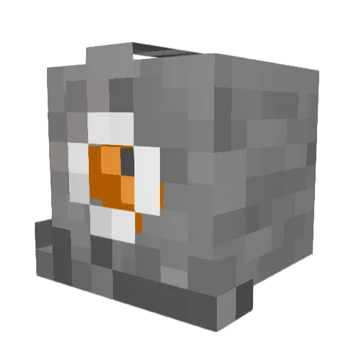CyclopsgamingYT Minecraft avatar head, 3D render