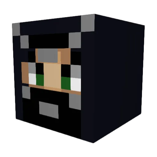 Cyde5 Minecraft avatar head, 3D render