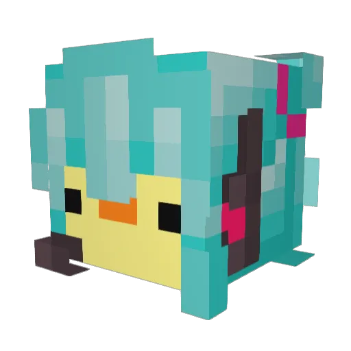 CydenZ Minecraft avatar head, 3D render