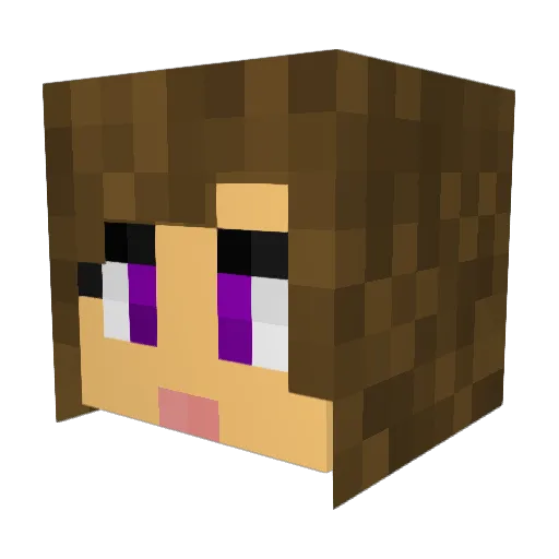 Cygan_666 Minecraft avatar head, 3D render