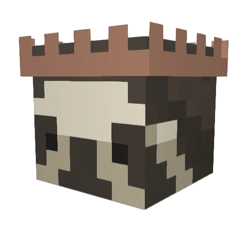 Cyiphi Minecraft avatar head, 3D render