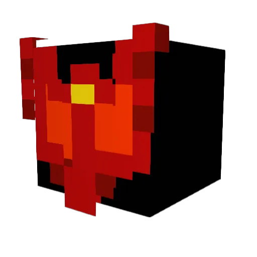 Cyklone_Joker Minecraft avatar head, 3D render