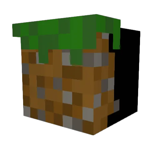 Cykloper Minecraft avatar head, 3D render