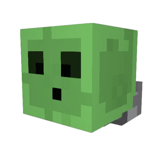 Cylva Minecraft avatar head, 3D render