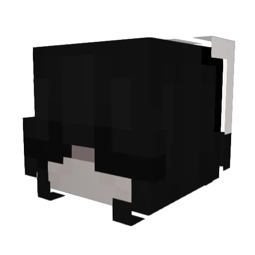 Cymbl Minecraft avatar head, 3D render