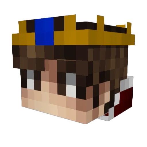 CymruAmFyth Minecraft avatar head, 3D render