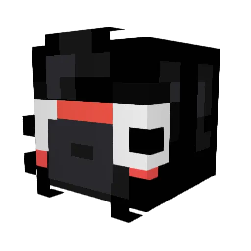 Cyncro Minecraft avatar head, 3D render
