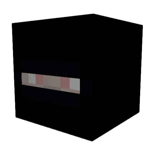 Cynd4r Minecraft avatar head, 3D render