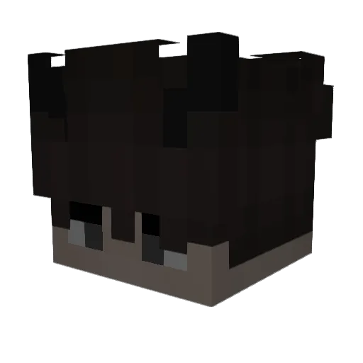 Cyne_ Minecraft avatar head, 3D render