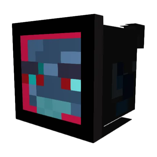 CynessaTheGoober Minecraft avatar head, 3D render