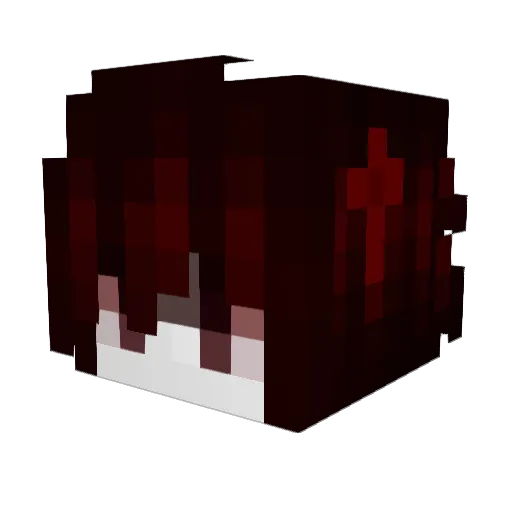Cynicism_JIN Minecraft avatar head, 3D render