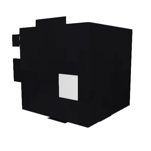 CynonymStick Minecraft avatar head, 3D render