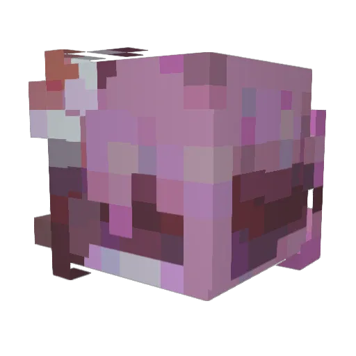 Cyonel Minecraft avatar head, 3D render