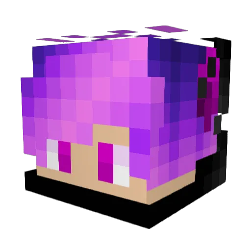 Cyp_is_pro Minecraft avatar head, 3D render