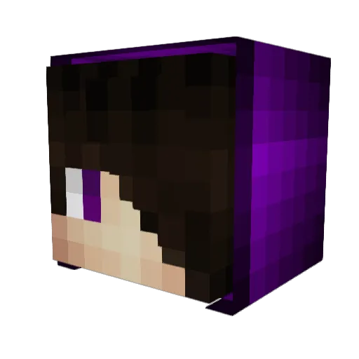 Cyper064 Minecraft avatar head, 3D render