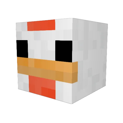 Cypher_88 Minecraft avatar head, 3D render