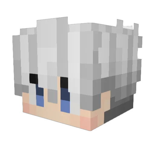 Cypher_Laurent Minecraft avatar head, 3D render