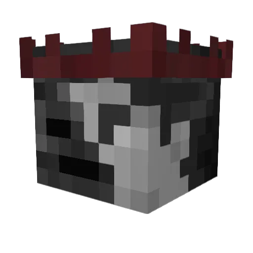 Cypheralis Minecraft avatar head, 3D render