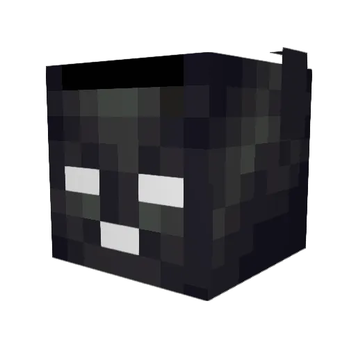 Cyphixlol Minecraft avatar head, 3D render