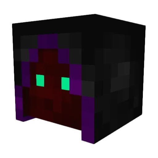 Cyphurrr Minecraft avatar head, 3D render