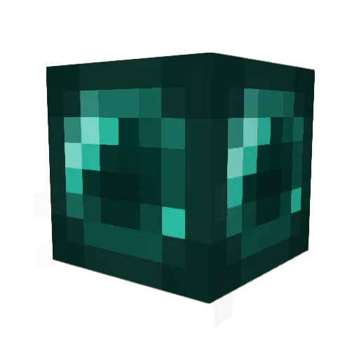 Cypiea Minecraft avatar head, 3D render