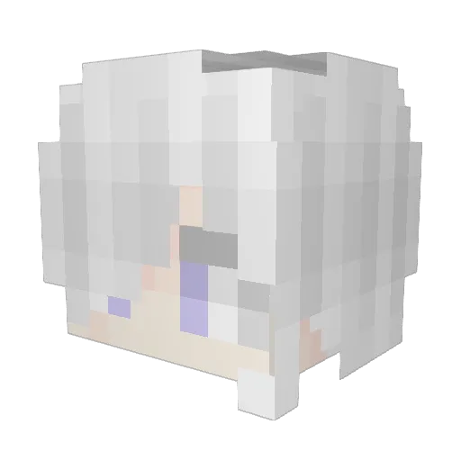 Cypresssssss_ Minecraft avatar head, 3D render