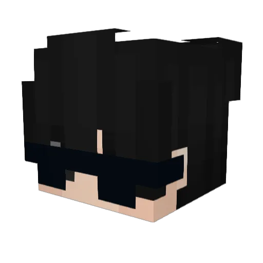 Cyprian89 Minecraft avatar head, 3D render