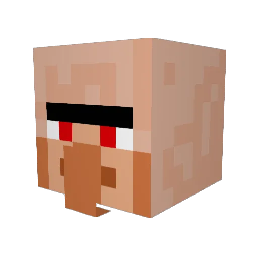 Cyprus123 Minecraft avatar head, 3D render