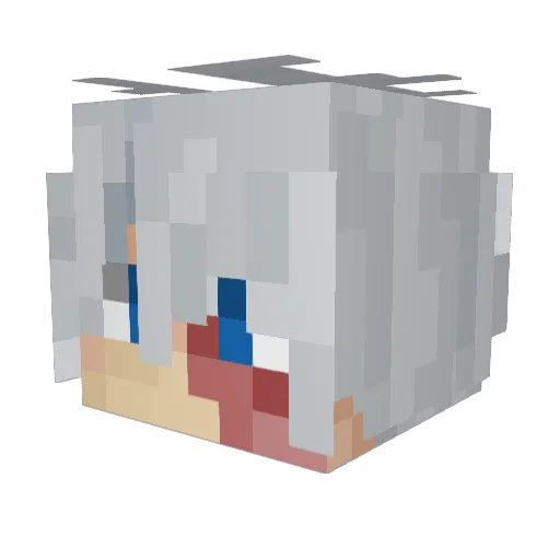 CyprusNME Minecraft avatar head, 3D render