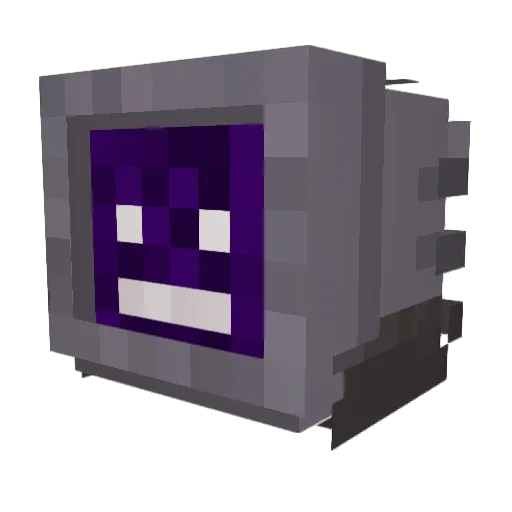 CyrSciencer Minecraft avatar head, 3D render