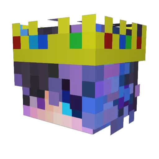 Cyreon2010 Minecraft avatar head, 3D render