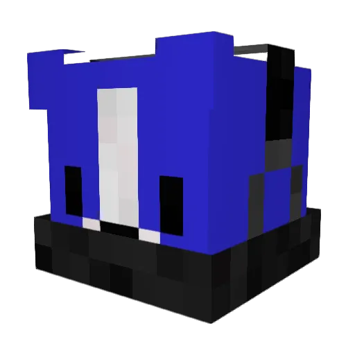 Cyrex_Game Minecraft avatar head, 3D render