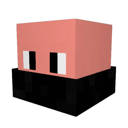 CyrexnHD Minecraft avatar head, 3D render