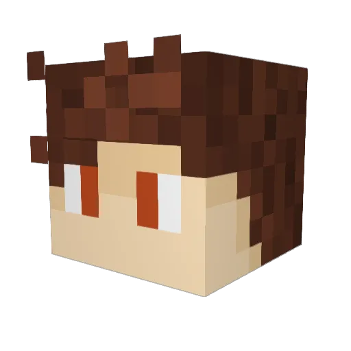 Cyriax77 Minecraft avatar head, 3D render