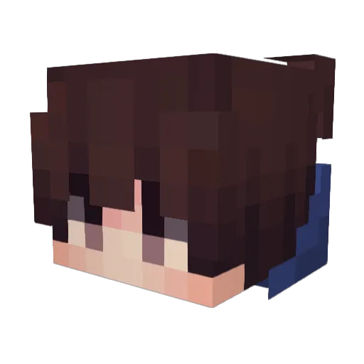 CyrikOG Minecraft avatar head, 3D render