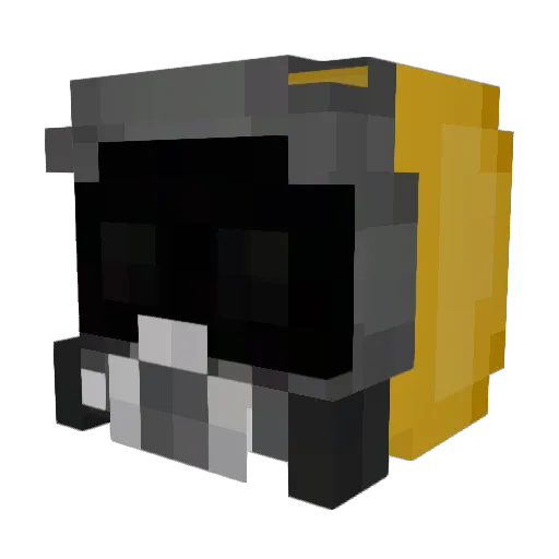 CyrilPanda Minecraft avatar head, 3D render