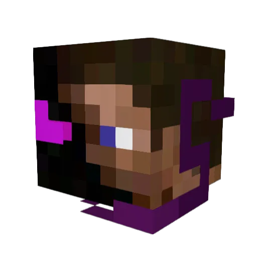 Cyrill_ZH Minecraft avatar head, 3D render