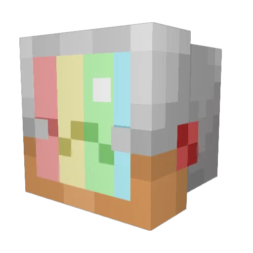 CyrusTheFloof Minecraft avatar head, 3D render