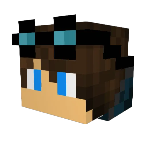 Cyrus_Mordrick Minecraft avatar head, 3D render