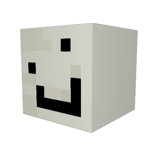 Cytay1 Minecraft avatar head, 3D render
