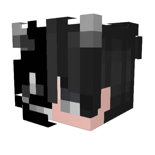 Cytenziast Minecraft avatar head, 3D render