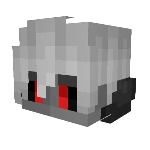 Cytotoxin88 Minecraft avatar head, 3D render