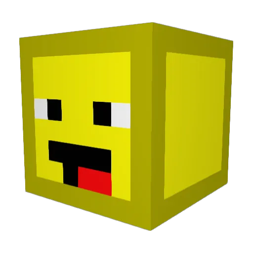 Cytryna_Lemon Minecraft avatar head, 3D render