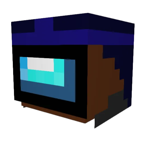 Czaaar Minecraft avatar head, 3D render