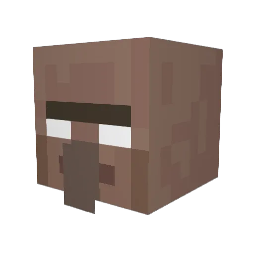 Czajnikowski10 Minecraft avatar head, 3D render