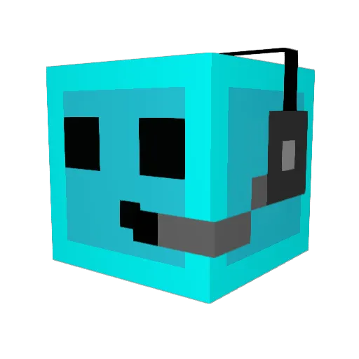 CzarTicTaks Minecraft avatar head, 3D render